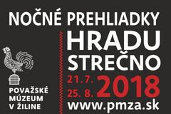 Nočné prehliadky hradu Strečno