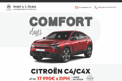  Citroën C4 – Atraktívny mix nájdete v ponuke POINT a.s. Žilina 