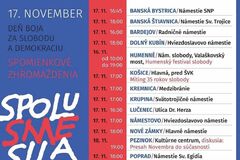 POZVÁNKA – Spolu sme sila 17. novembra, oslava slobody a demokracie v Žiline