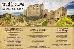 Deň otvorených dverí na hrade Lietava 2017 + otvorenie expozície 