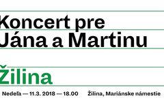 Koncert pre Jána a Martinu v Žiline